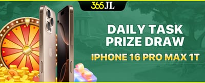 Daily Task iPhone 16 Pro Max Giveaway promotion banner